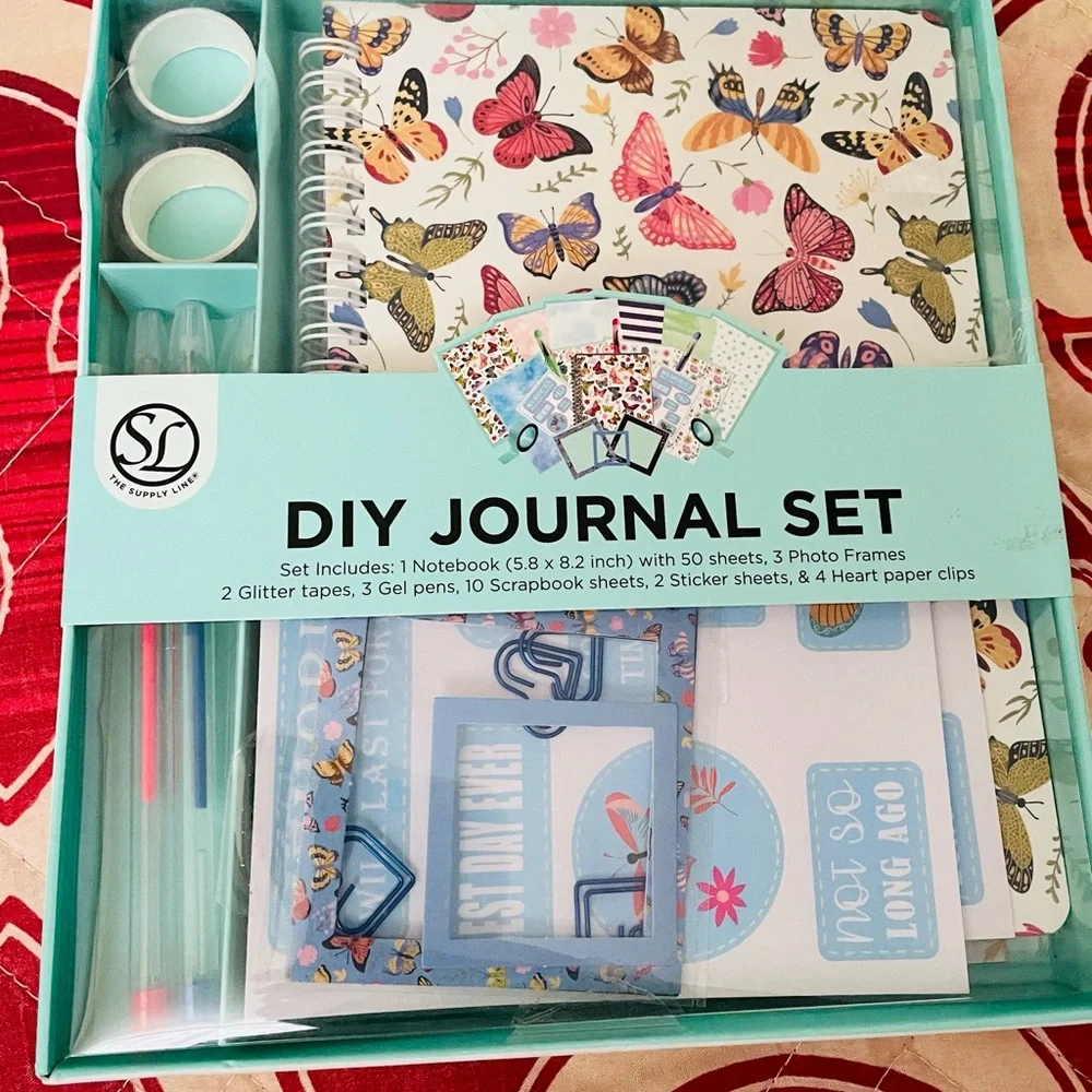 DIY Journal Set with Butterfly Design